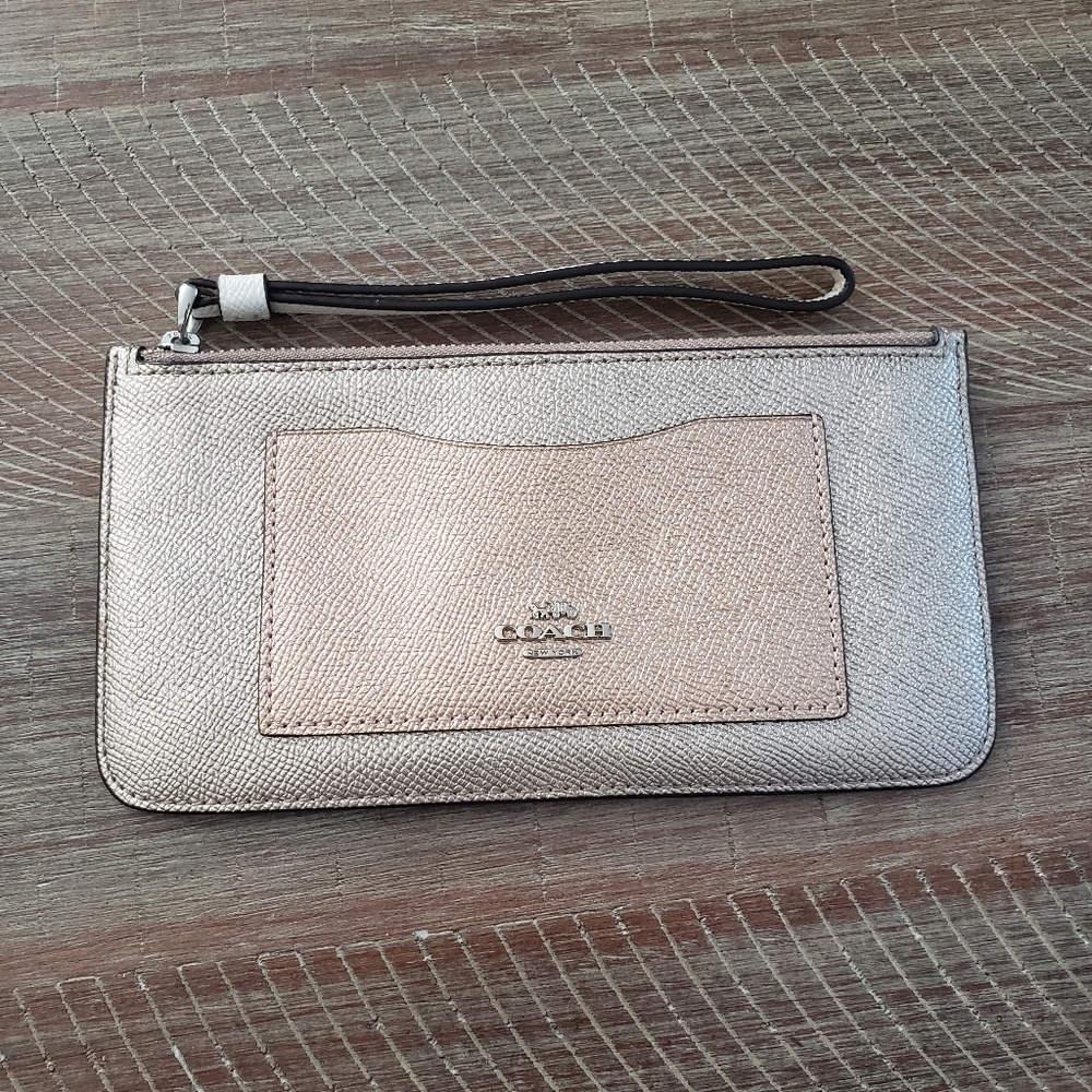 Coach Top Zip Slim Wallet